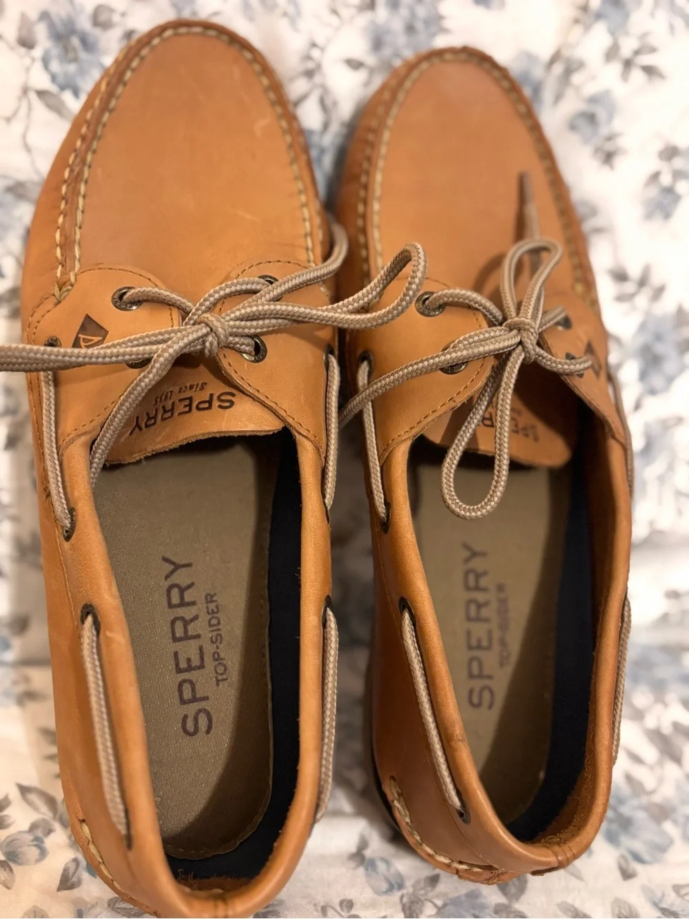 Sperry Men's Classic Cognac Leather Boat Shoes